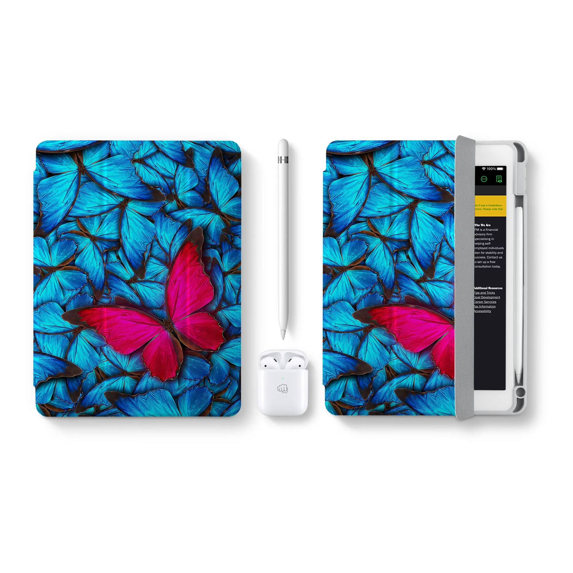 iPad 360 Elite Case - Butterfly