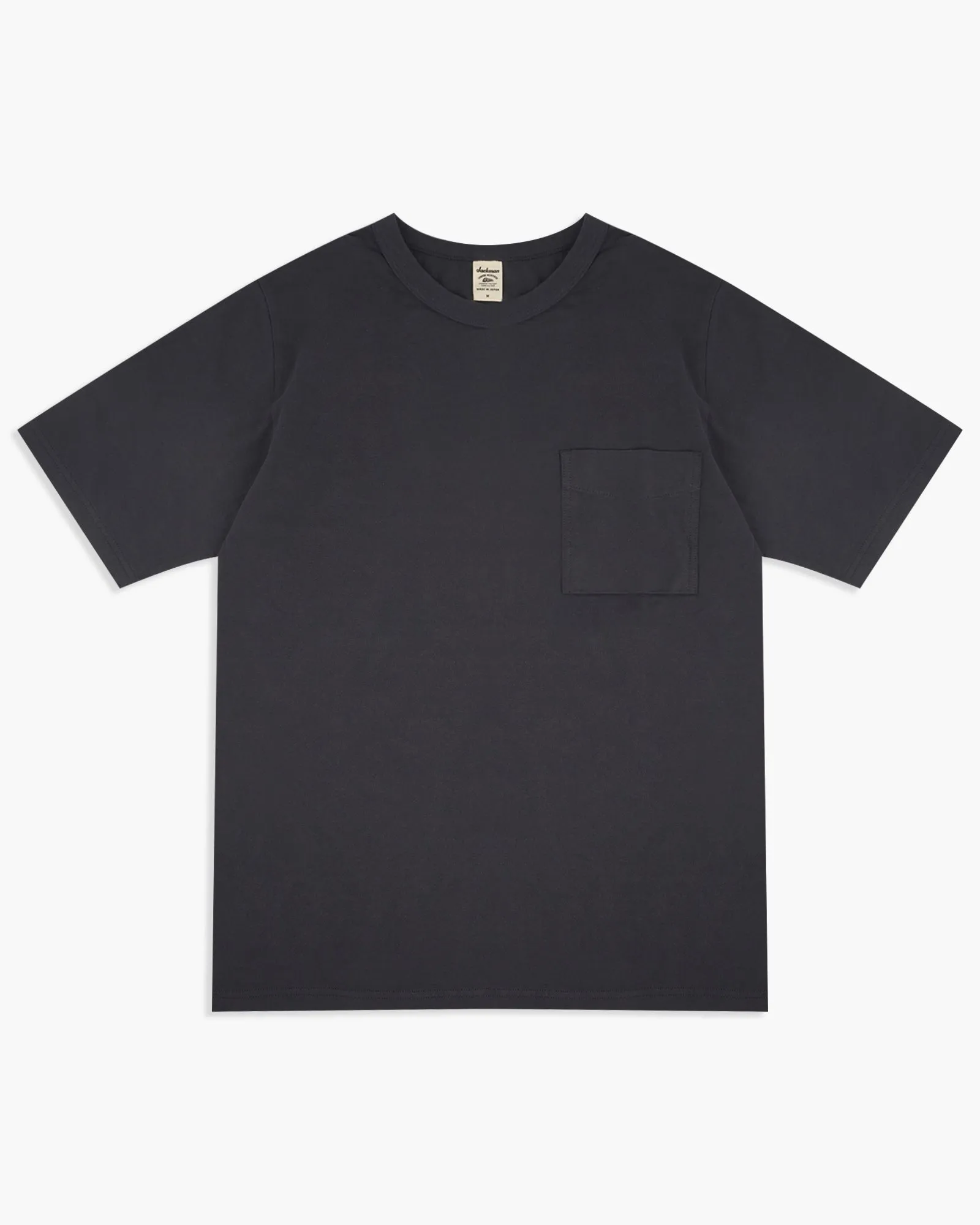 Jackman Pocket Tee - Dark Blue Grey