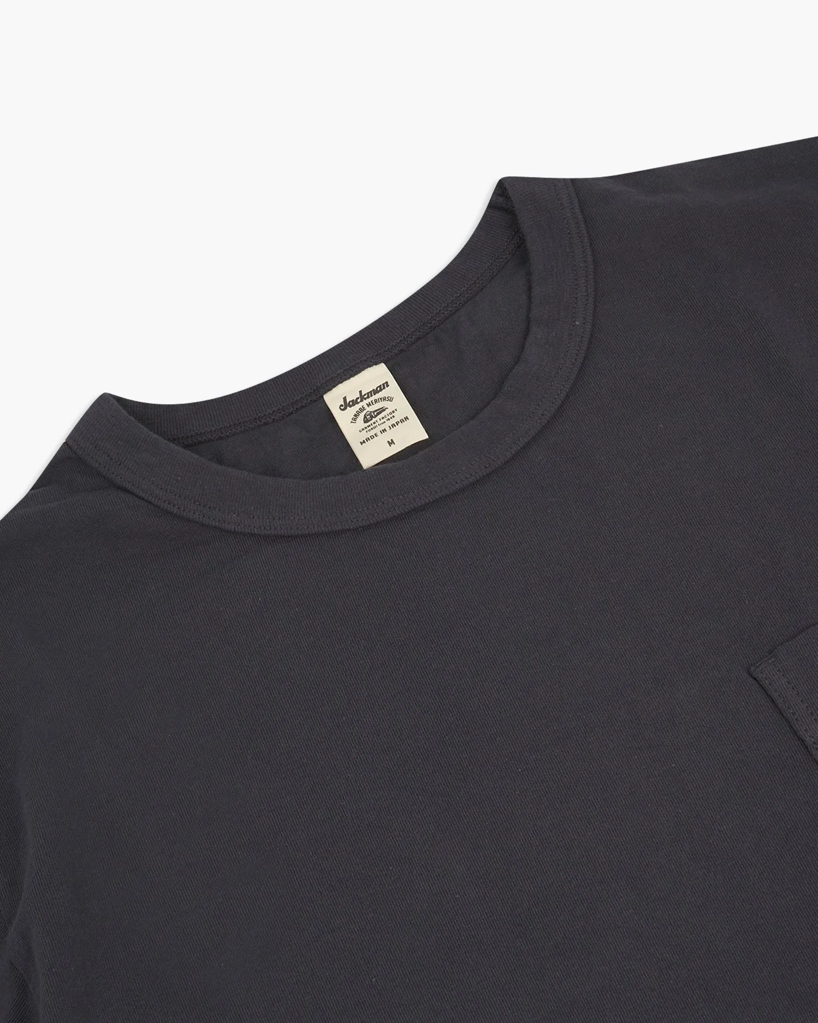 Jackman Pocket Tee - Dark Blue Grey