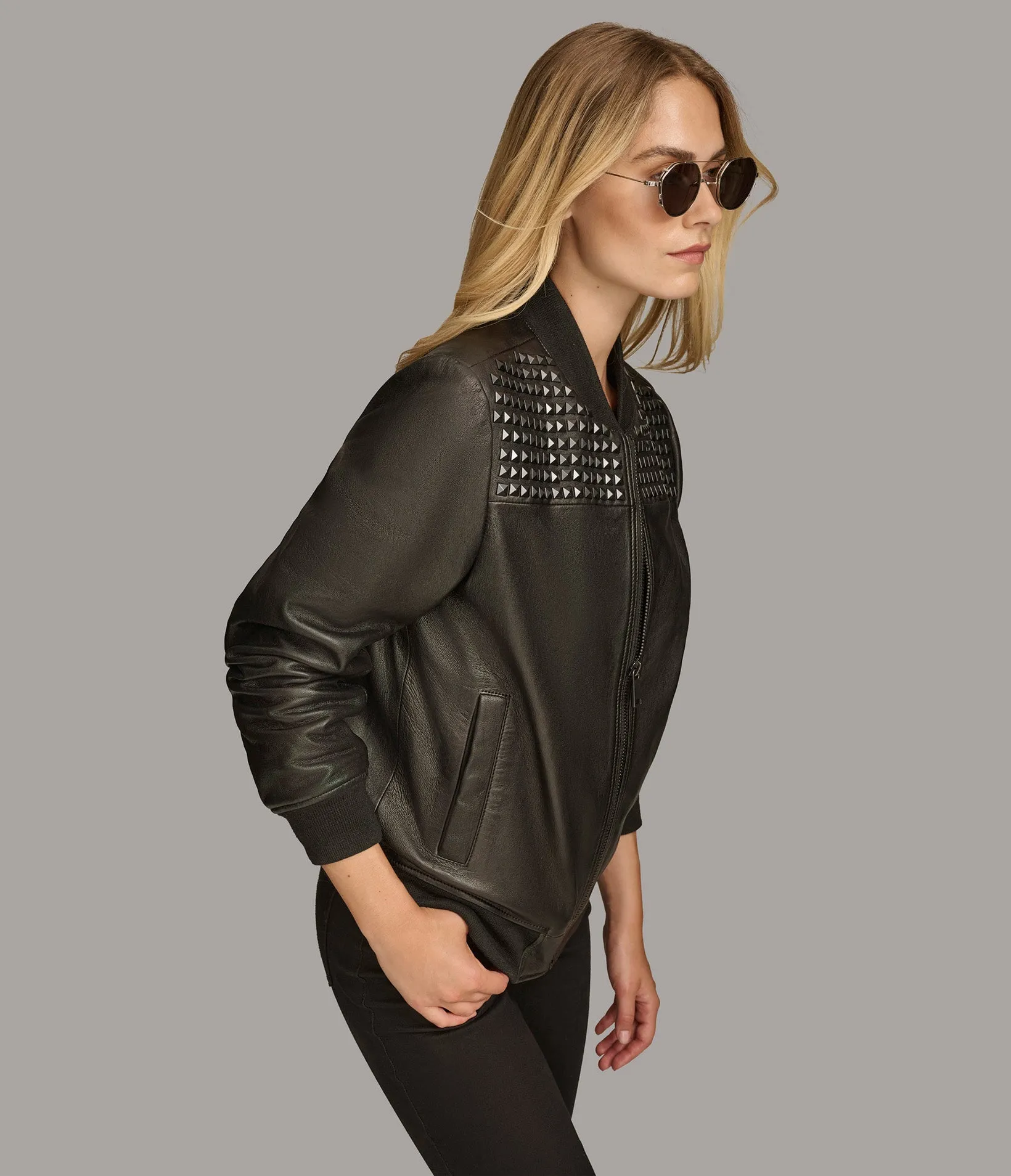 Jayda Studded Bomber