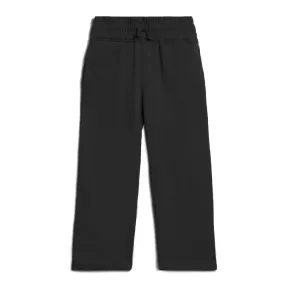 Kids Cozy Fleece Wide Leg Pants: 100% Organic Cotton