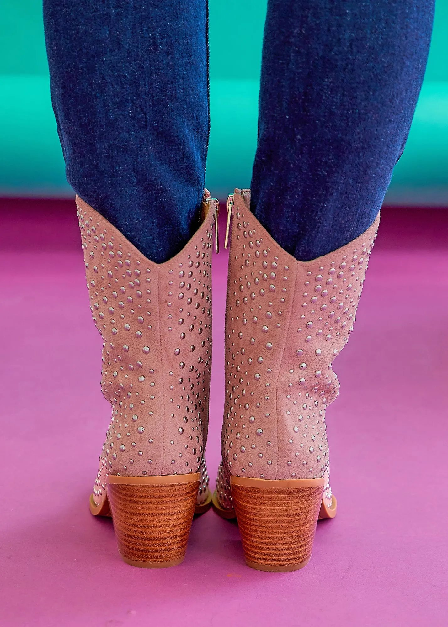 Lucky Lasso Boots by Corkys - Blush - FINAL SALE