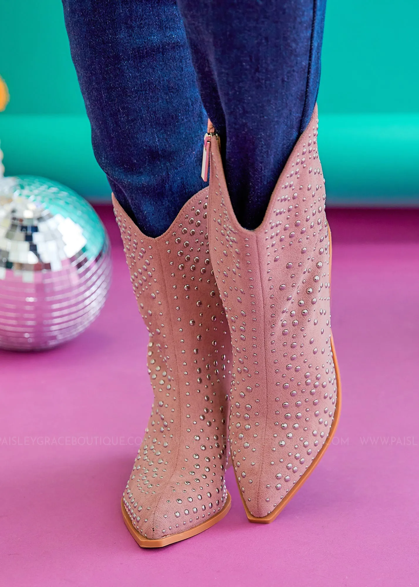 Lucky Lasso Boots by Corkys - Blush - FINAL SALE