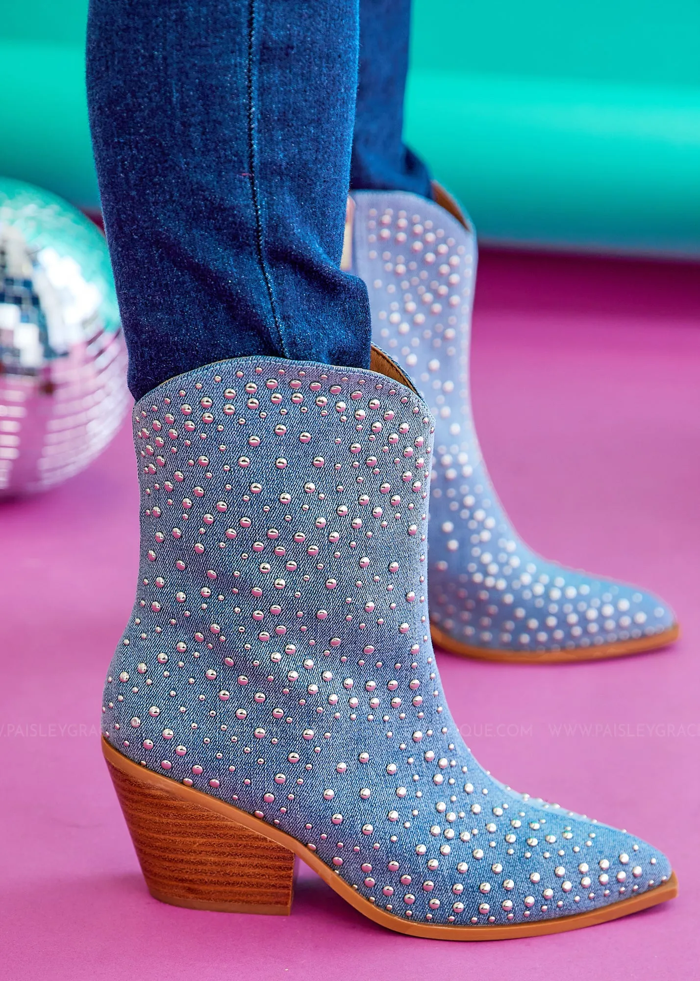 Lucky Lasso Boots by Corkys - Denim - FINAL SALE