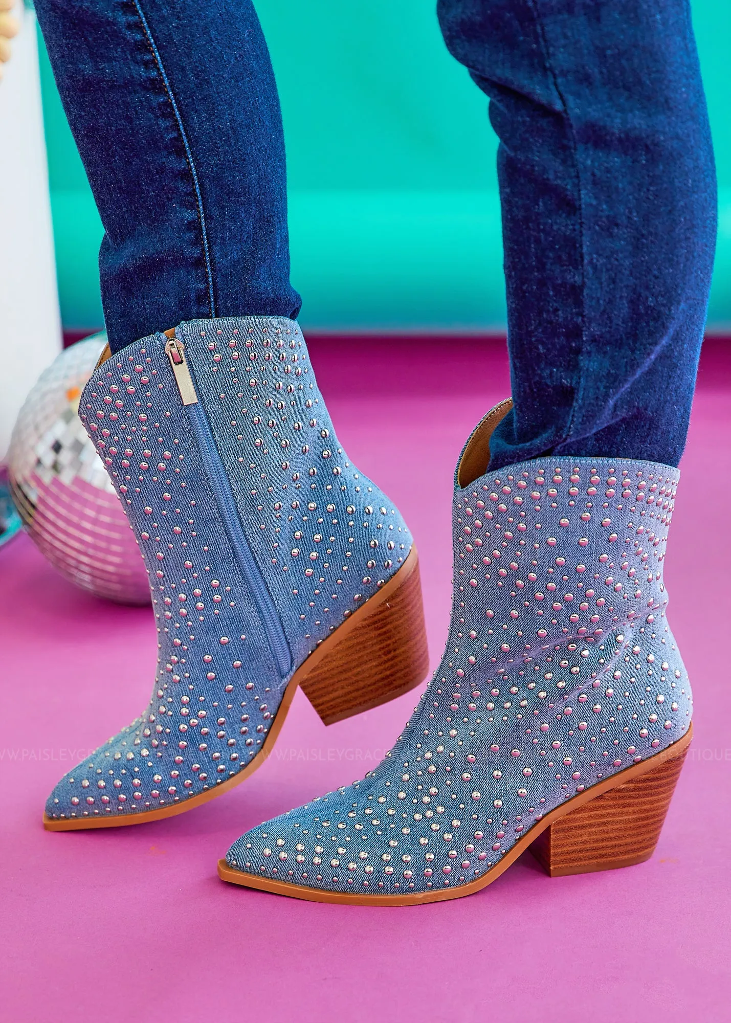 Lucky Lasso Boots by Corkys - Denim - FINAL SALE