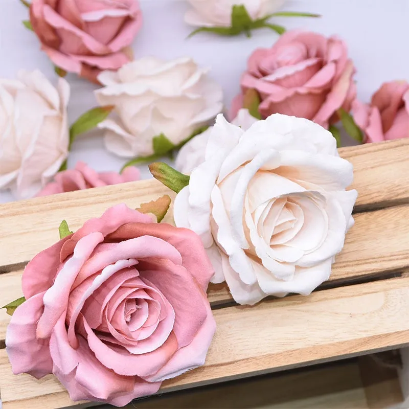 NEW 5/10pcs 10cm Artificial Flowers