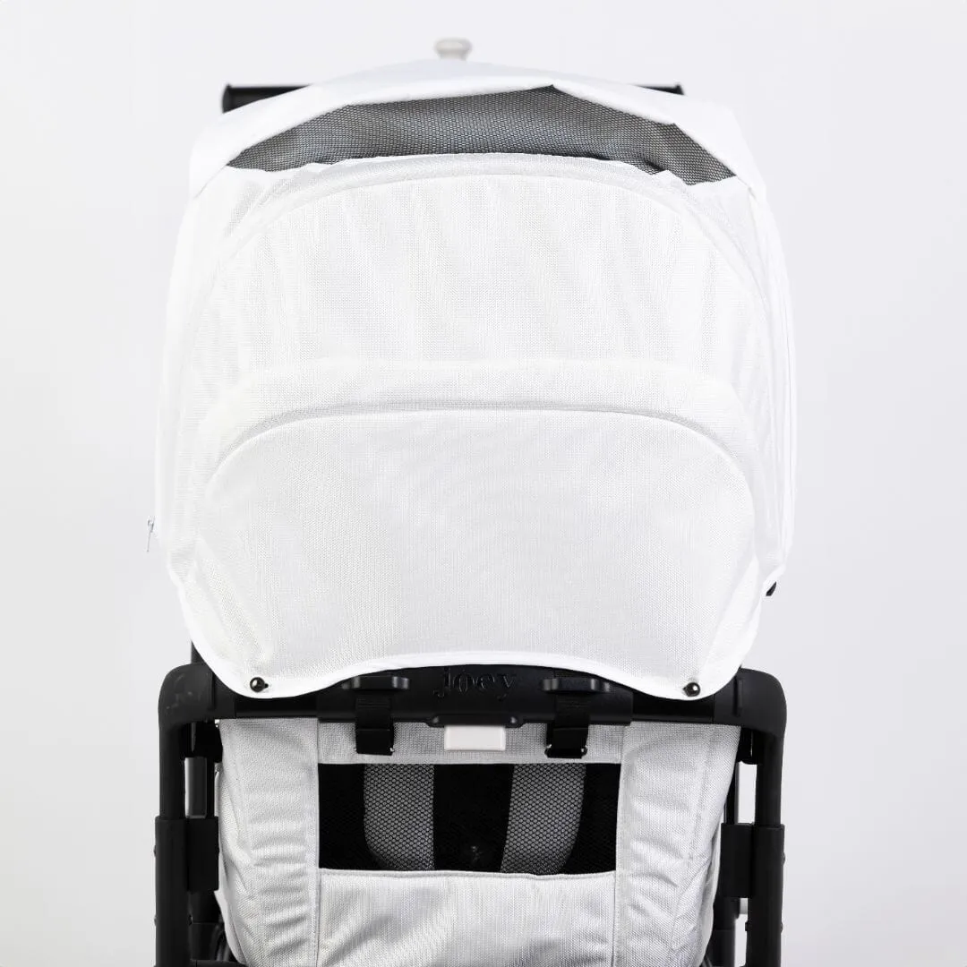 Oversized UV 50  Retractable Canopy | Weekender White