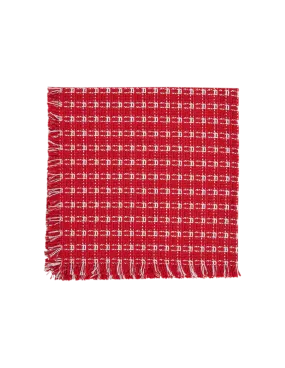 Red and White Napkins