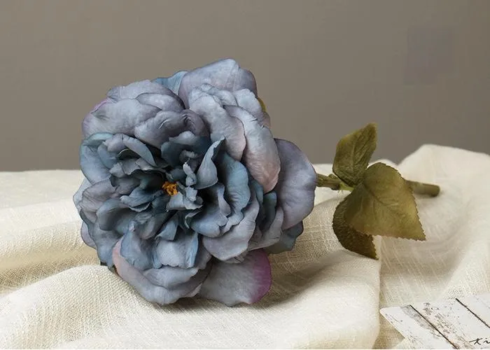 Rose Flower Arrangement, Silk Flower Centerpiece, Artificial Flower Decor, Wedding Decor, Faux Flower