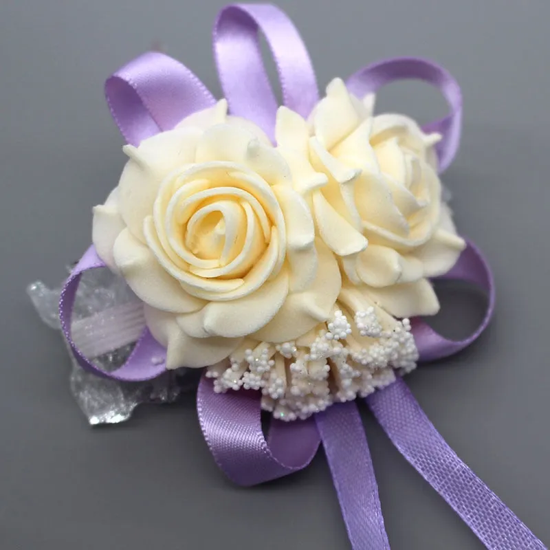 Silk Lace PE Foam Artificial Flower