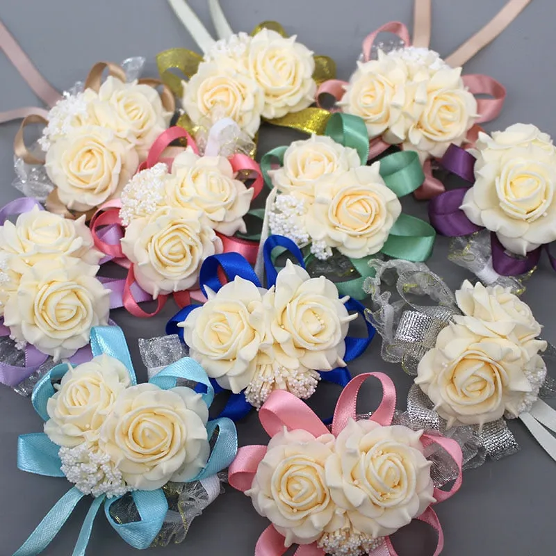 Silk Lace PE Foam Artificial Flower