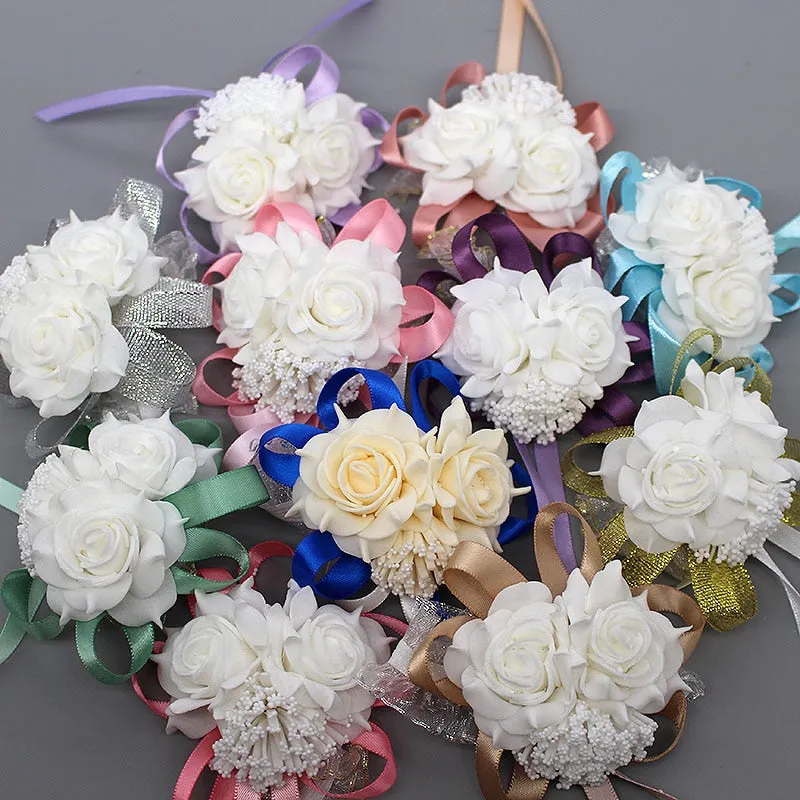 Silk Lace PE Foam Artificial Flower