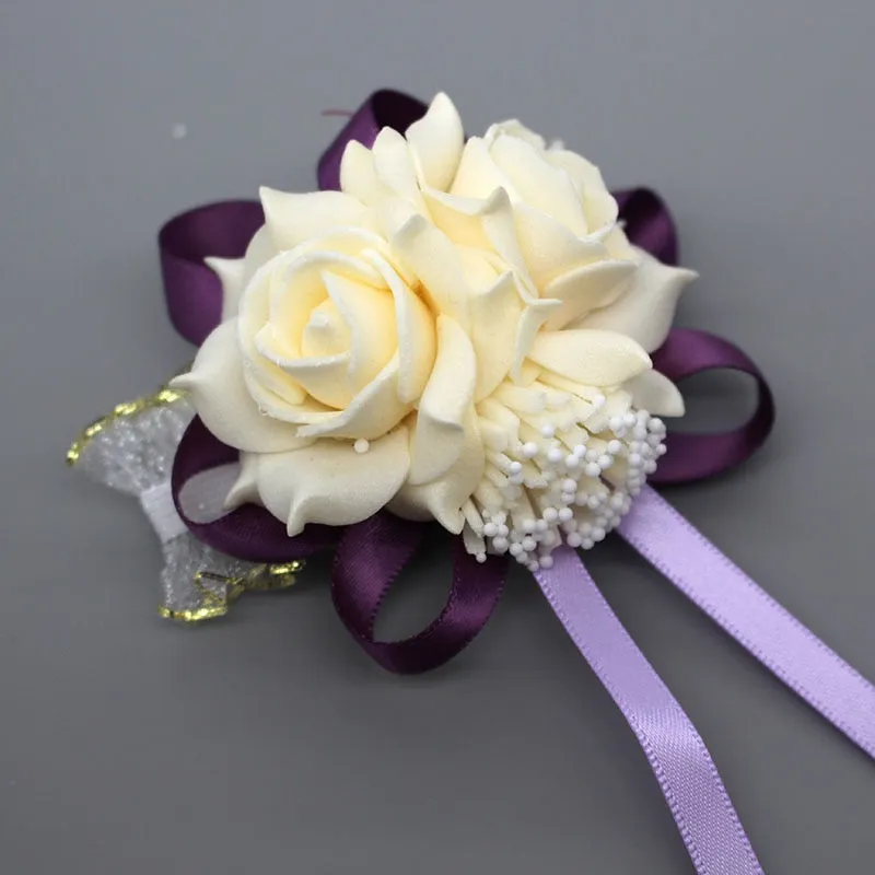 Silk Lace PE Foam Artificial Flower