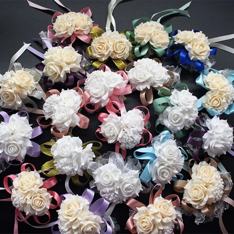 Silk Lace PE Foam Artificial Flower