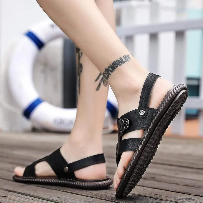 Soft Leather Bunion Corrector Sandals