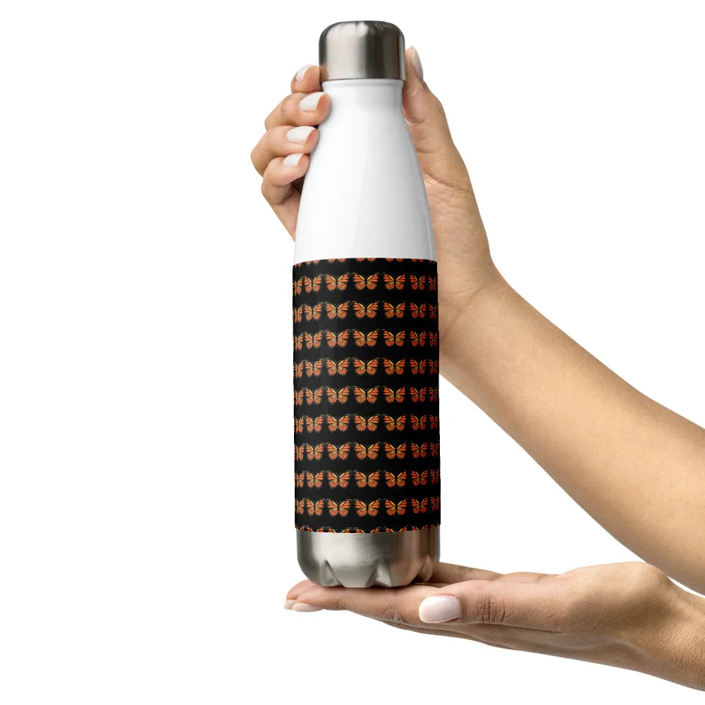 Stainless Steel Multi Butterfly Water Bottle