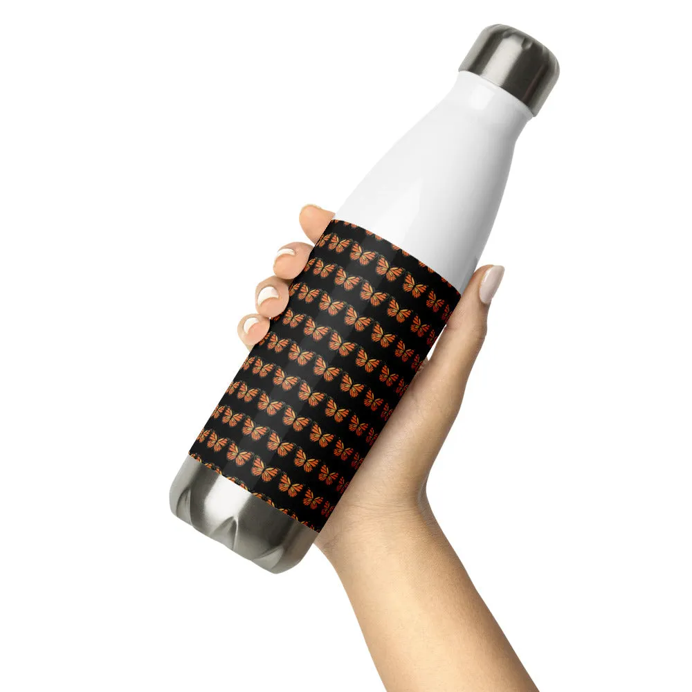 Stainless Steel Multi Butterfly Water Bottle