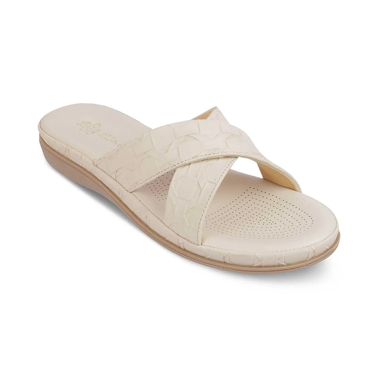 The Klinz Beige Women's Casual Flats Tresmode