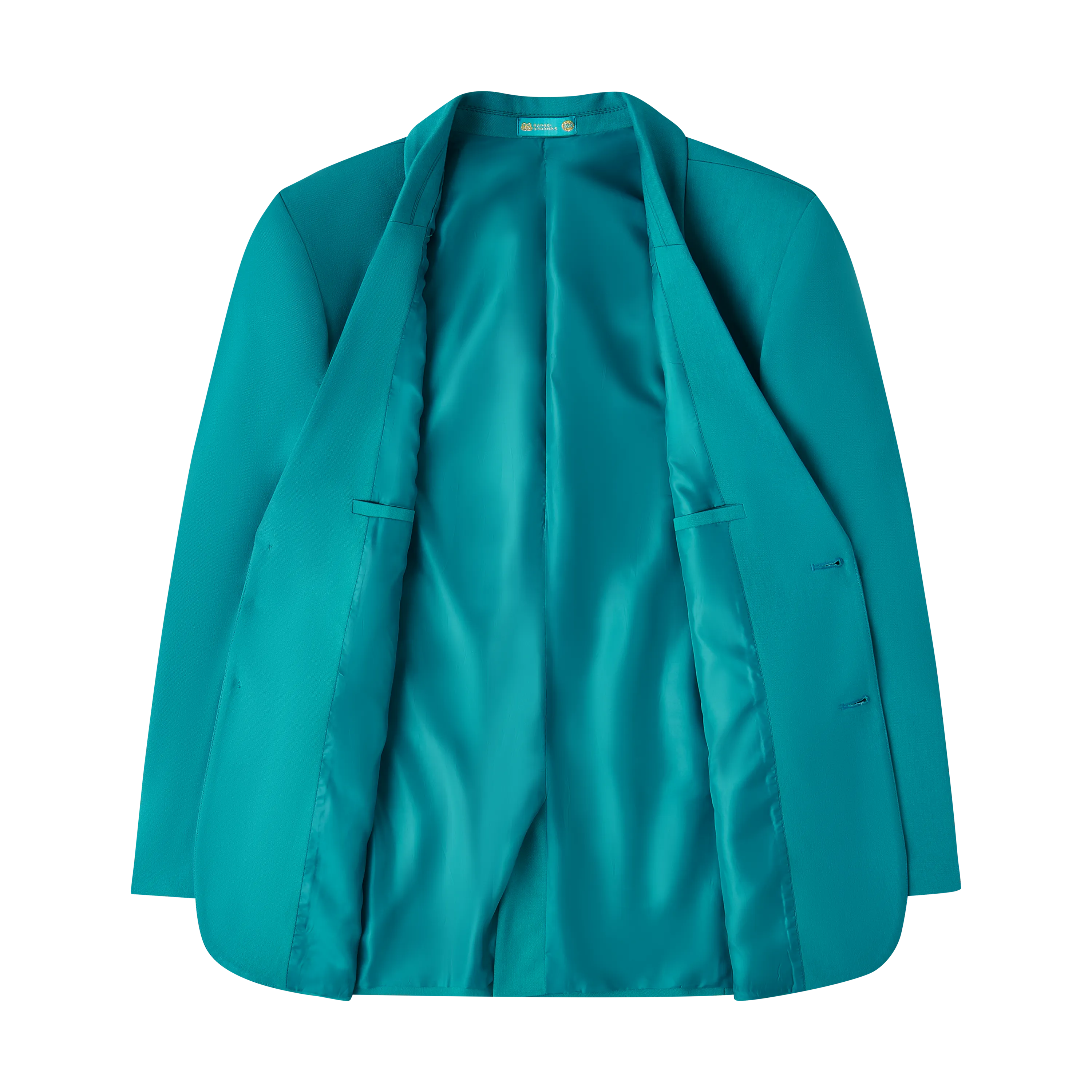 THE WOMEN'S OVERSIZED DIPLOMAT BLAZER-AQUA