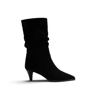 Vendôme Margot black suede boots