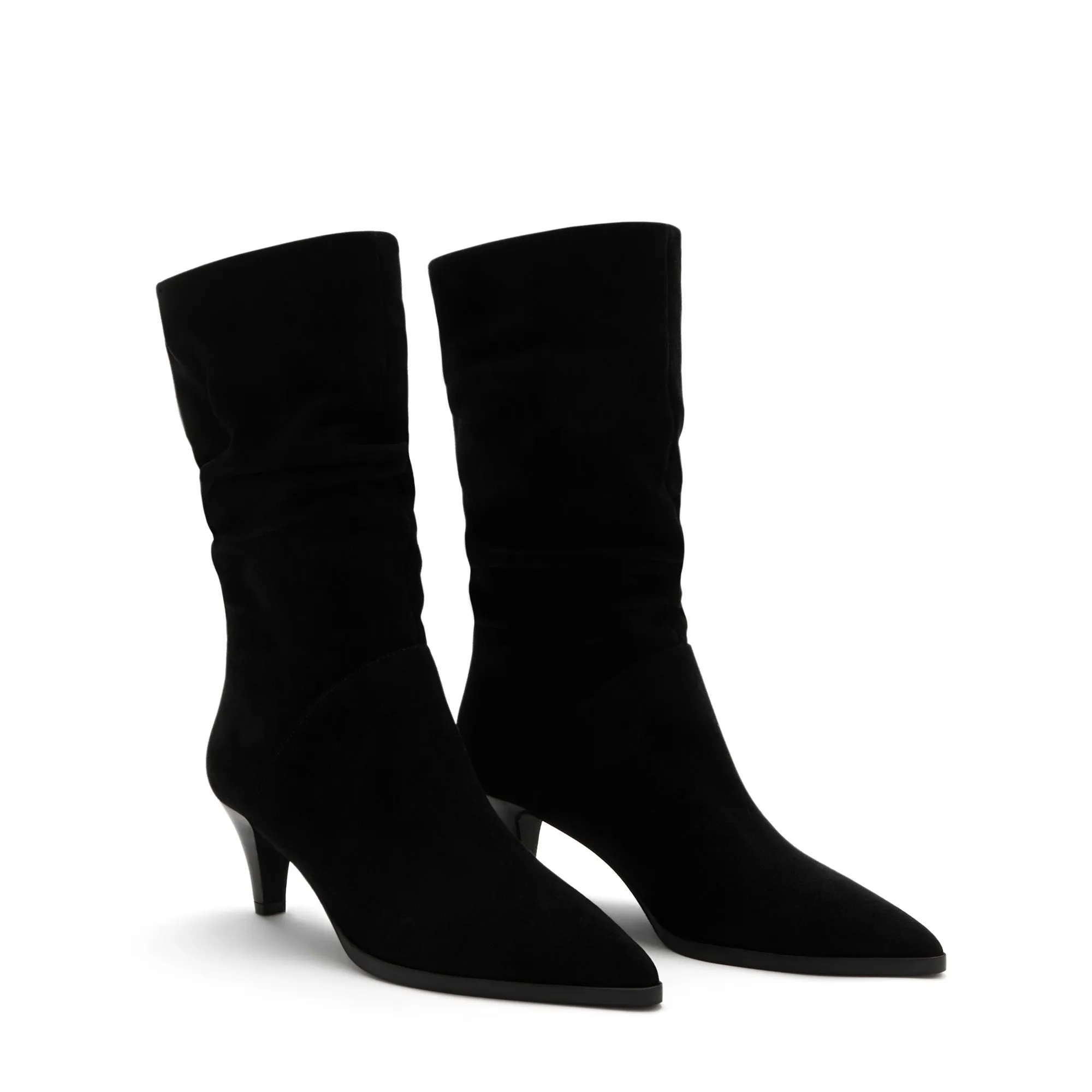 Vendôme Margot black suede boots