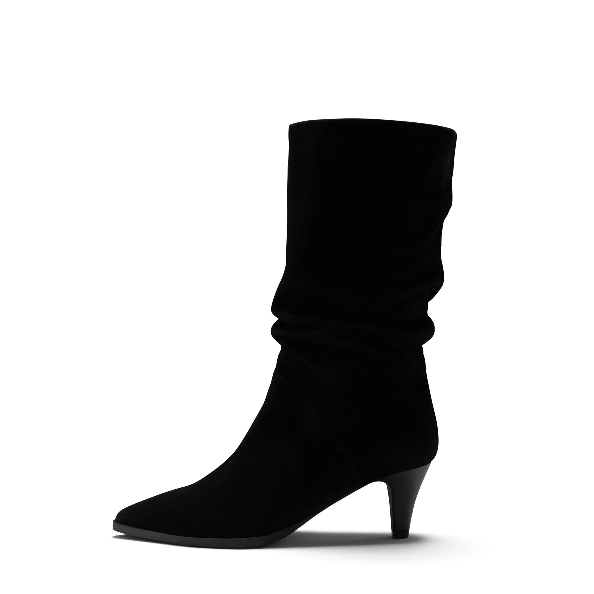 Vendôme Margot black suede boots