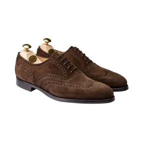 Westgate 2 Dark Brown Calf Suede